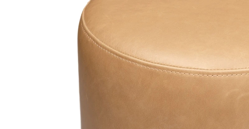 Cilo Charme Tan Ottoman 3 Cilo Charme Tan Ottoman - Image 3
