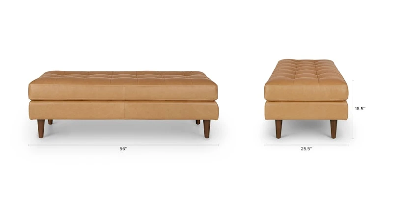 Sven Charme Tan Bench 9 Sven Charme Tan Bench - Image 9