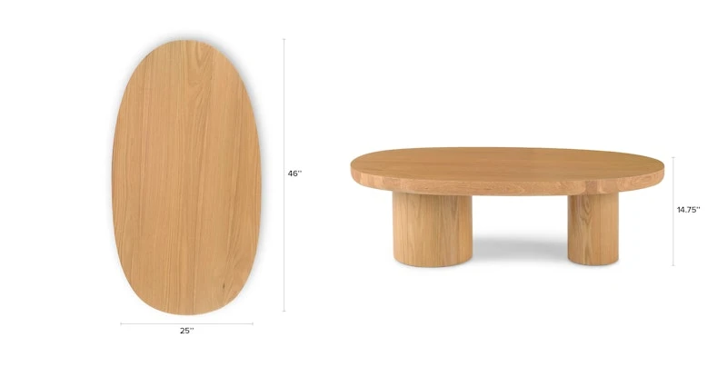 Baarlo Oak Coffee Table 11 Baarlo Oak Coffee Table - Image 11