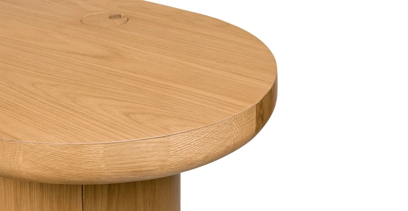 Baarlo Oak Desk 8 Baarlo Oak Desk - Image 8