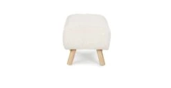 Gabriola Ivory Bouclé Ottoman 10 Gabriola Ivory Bouclé Ottoman -Article Shop image89281