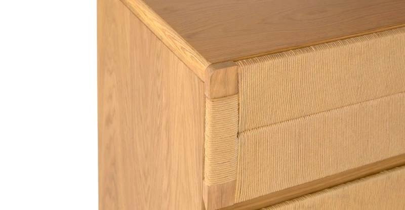 Monterey Oak 6-Drawer Double Dresser 7 Monterey Oak 6-Drawer Double Dresser - Image 7