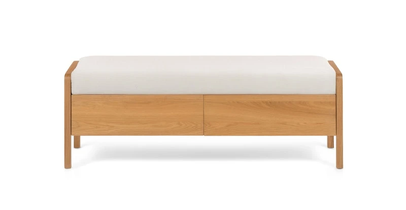 Candra Oak Bench 2 Candra Oak Bench - Image 2