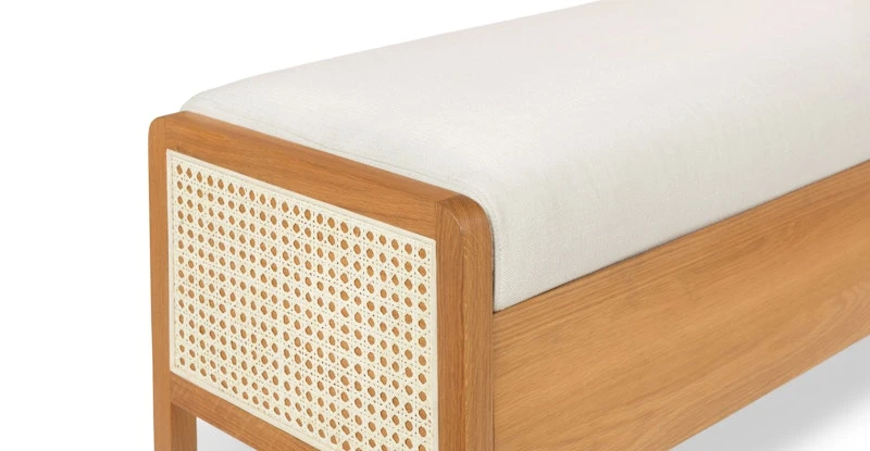 Candra Oak Bench 7 Candra Oak Bench - Image 7