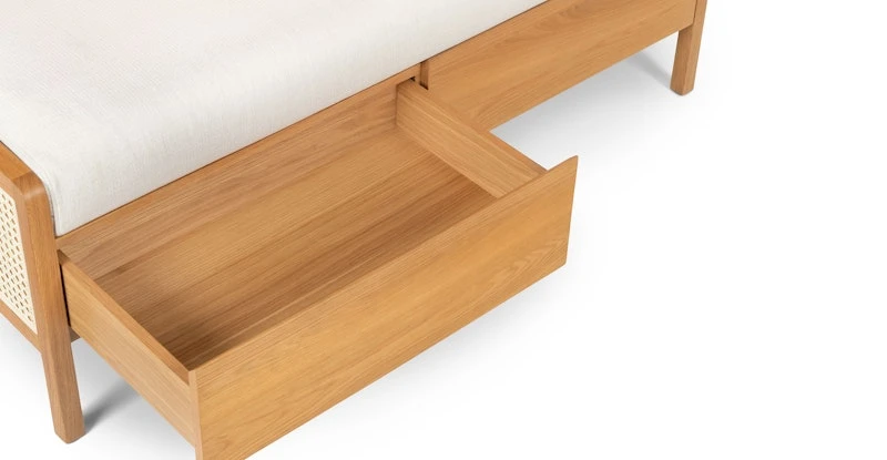 Candra Oak Bench 9 Candra Oak Bench - Image 9