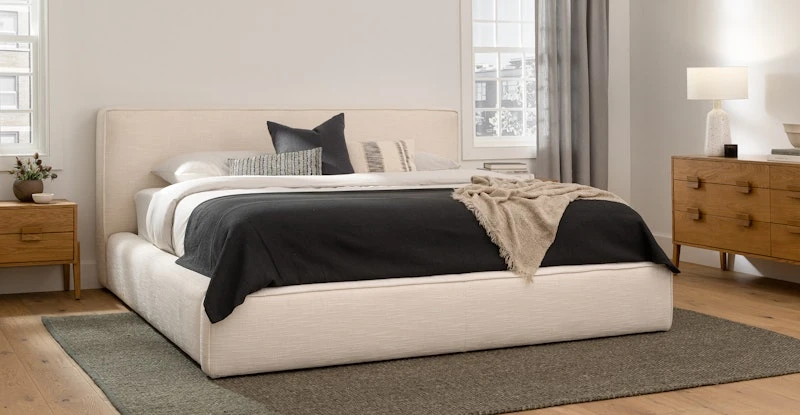 Cigar Ankara Ivory King Storage Bed 1 Cigar Ankara Ivory King Storage Bed