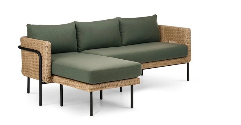Aby Dravite Green Reversible Sectional 4 Aby Dravite Green Reversible Sectional - Image 4