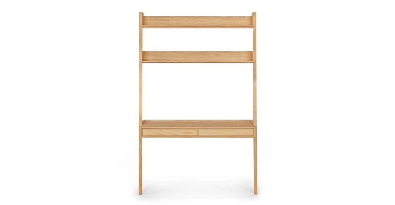 Fantol Oak Leaning Desk 2 Fantol Oak Leaning Desk - Image 2