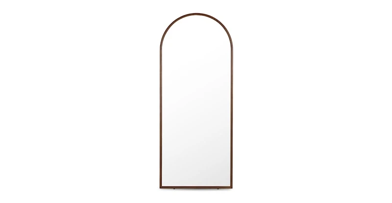 Laud Walnut Floor Mirror 2 Laud Walnut Floor Mirror - Image 2