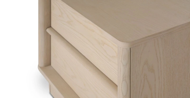 Aster Natural Ash 2-Drawer Nightstand 7 Aster Natural Ash 2-Drawer Nightstand - Image 7
