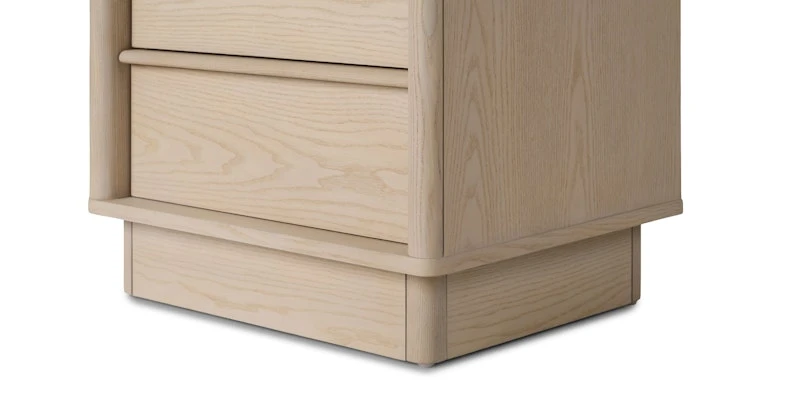 Aster Natural Ash 2-Drawer Nightstand 8 Aster Natural Ash 2-Drawer Nightstand - Image 8