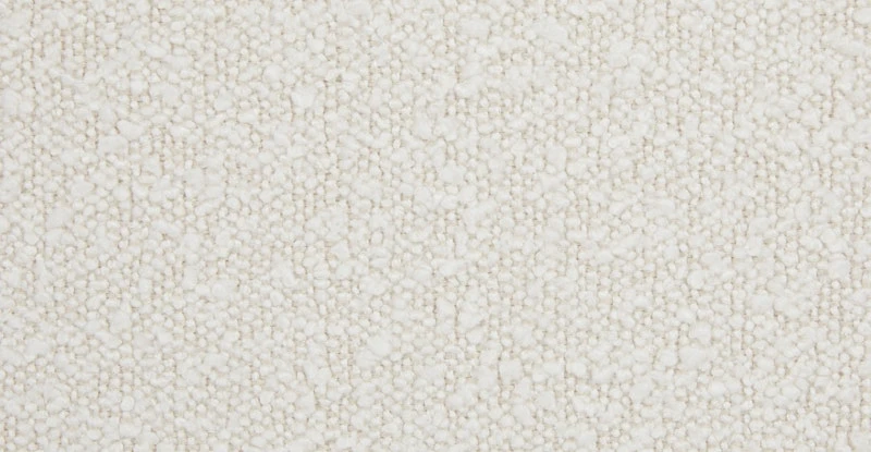 Pica Ivory Bouclé Ottoman 6 Pica Ivory Bouclé Ottoman - Image 6