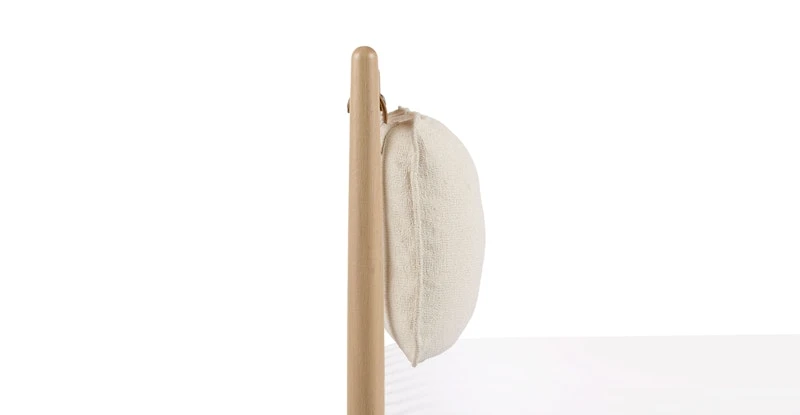 Lenia Oleander White Headboard Cushion Set 3 Lenia Oleander White Headboard Cushion Set - Image 3