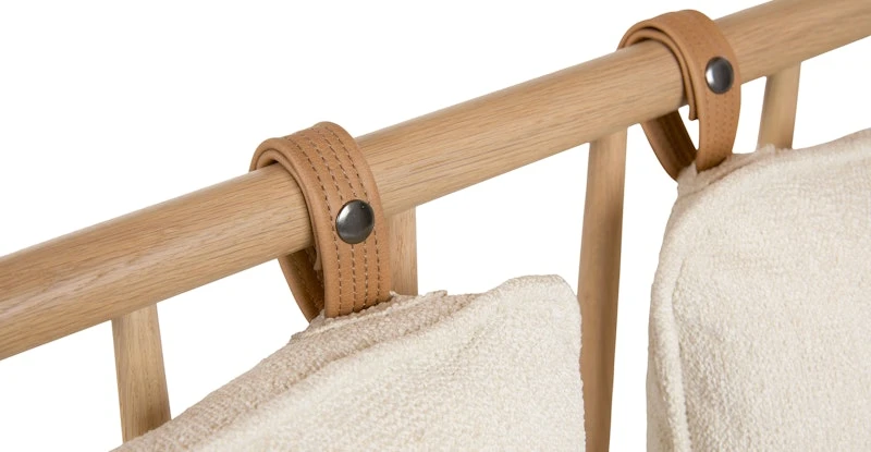 Lenia Oleander White Headboard Cushion Set 6 Lenia Oleander White Headboard Cushion Set - Image 6