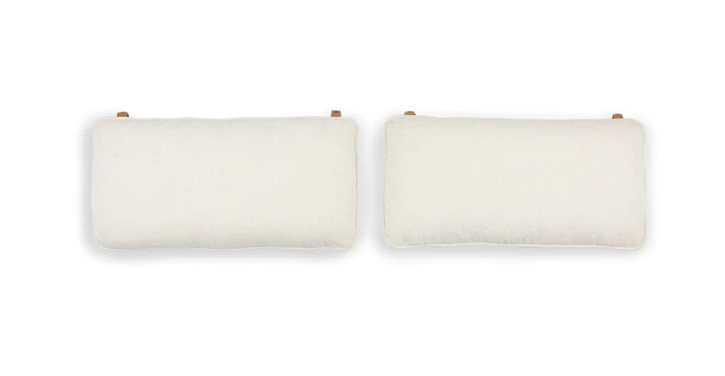 Lenia Oleander White Headboard Cushion Set 7 Lenia Oleander White Headboard Cushion Set - Image 7