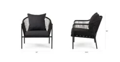 Calicut Coast Black Lounge Chair 21 Calicut Coast Black Lounge Chair -Article Shop image91594