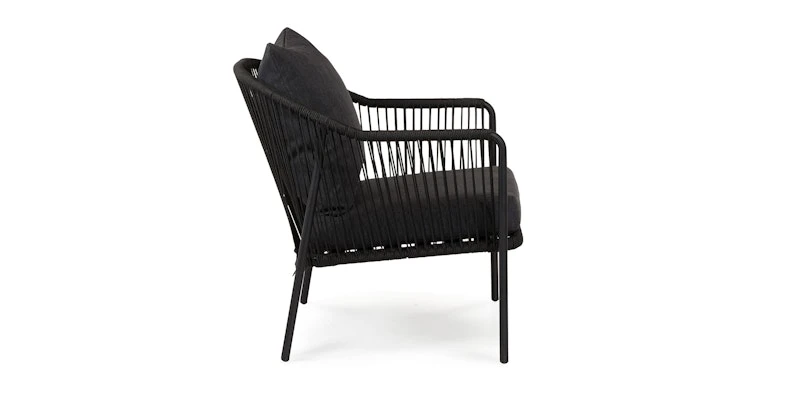 Calicut Coast Black Lounge Chair 3 Calicut Coast Black Lounge Chair - Image 3
