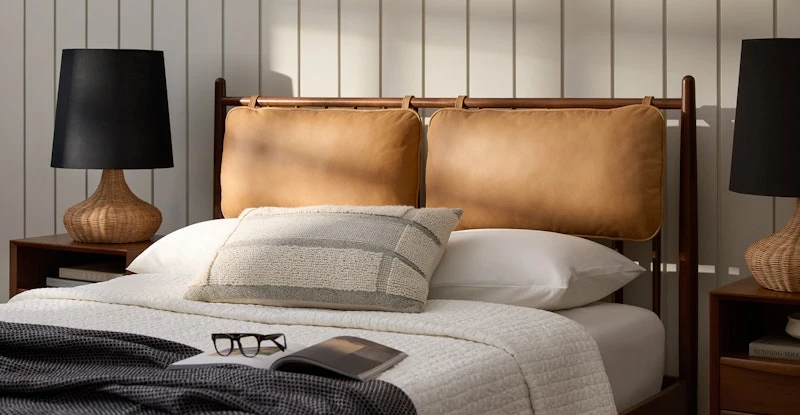 Lenia Charme Tan Headboard Cushion Set 1 Lenia Charme Tan Headboard Cushion Set