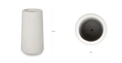 Tuva White Tall Narrow Indoor/Outdoor Planter 9 Tuva White Tall Narrow Indoor/Outdoor Planter -Article Shop image92839