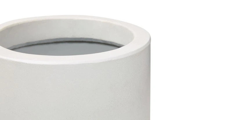 Tuva White Tall Narrow Indoor/Outdoor Planter 3 Tuva White Tall Narrow Indoor/Outdoor Planter - Image 3