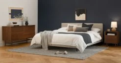 Tessu Clay Taupe King Bed