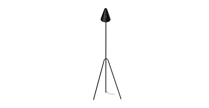 Gira Matte Black Floor Lamp 4 Gira Matte Black Floor Lamp - Image 4