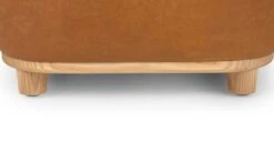 Maribo Rawhide Tan 19" Storage Ottoman 17 Maribo Rawhide Tan 19" Storage Ottoman -Article Shop image95508