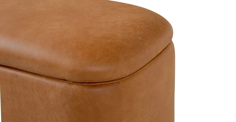 Maribo Rawhide Tan 48" Storage Ottoman 8 Maribo Rawhide Tan 48" Storage Ottoman - Image 8