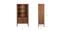Mysen Walnut 70" Cabinet 29 Mysen Walnut 70" Cabinet -Article Shop image95811