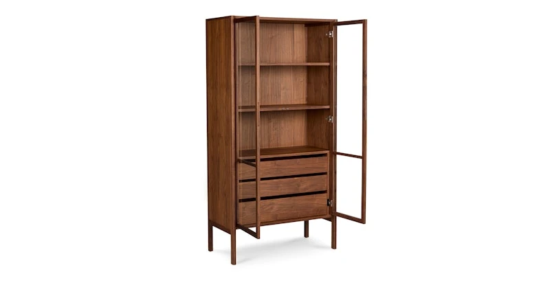 Mysen Walnut 70" Cabinet 4 Mysen Walnut 70" Cabinet - Image 4