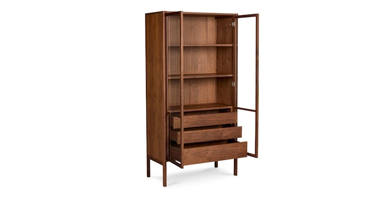 Mysen Walnut 70" Cabinet 5 Mysen Walnut 70" Cabinet - Image 5