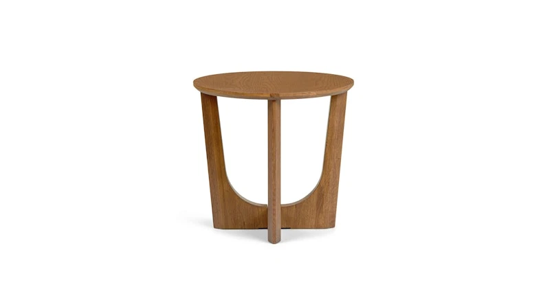 Tovi Smoked Oak Side Table 3 Tovi Smoked Oak Side Table - Image 3