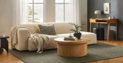 Sanna Magnet Ivory Left Arm Modular Sofa