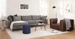 Amoeba Wild Walnut 29.5" Wide Coffee Table -Article Shop image99493